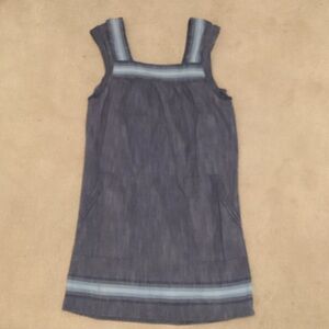 Faherty Blue Striped Women’s Casual Dress